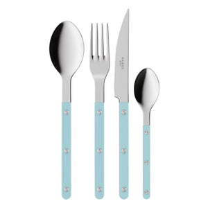 Sabre - Fork and Spoon Set - 4-piece | Light Blue