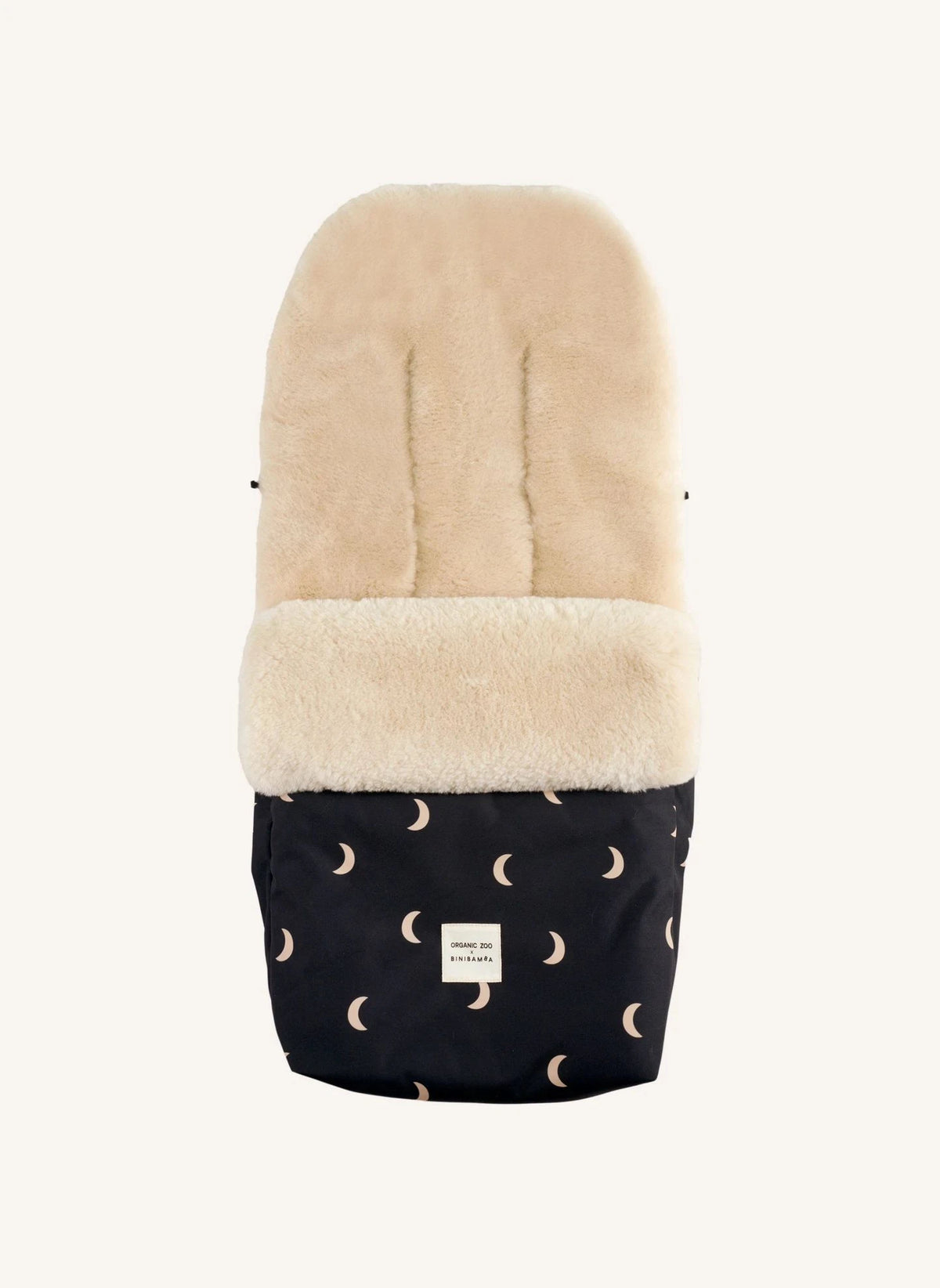 BINIBAMBA - Binibamba x Organic Zoo Universal Lambskin Foot Cover | Moon