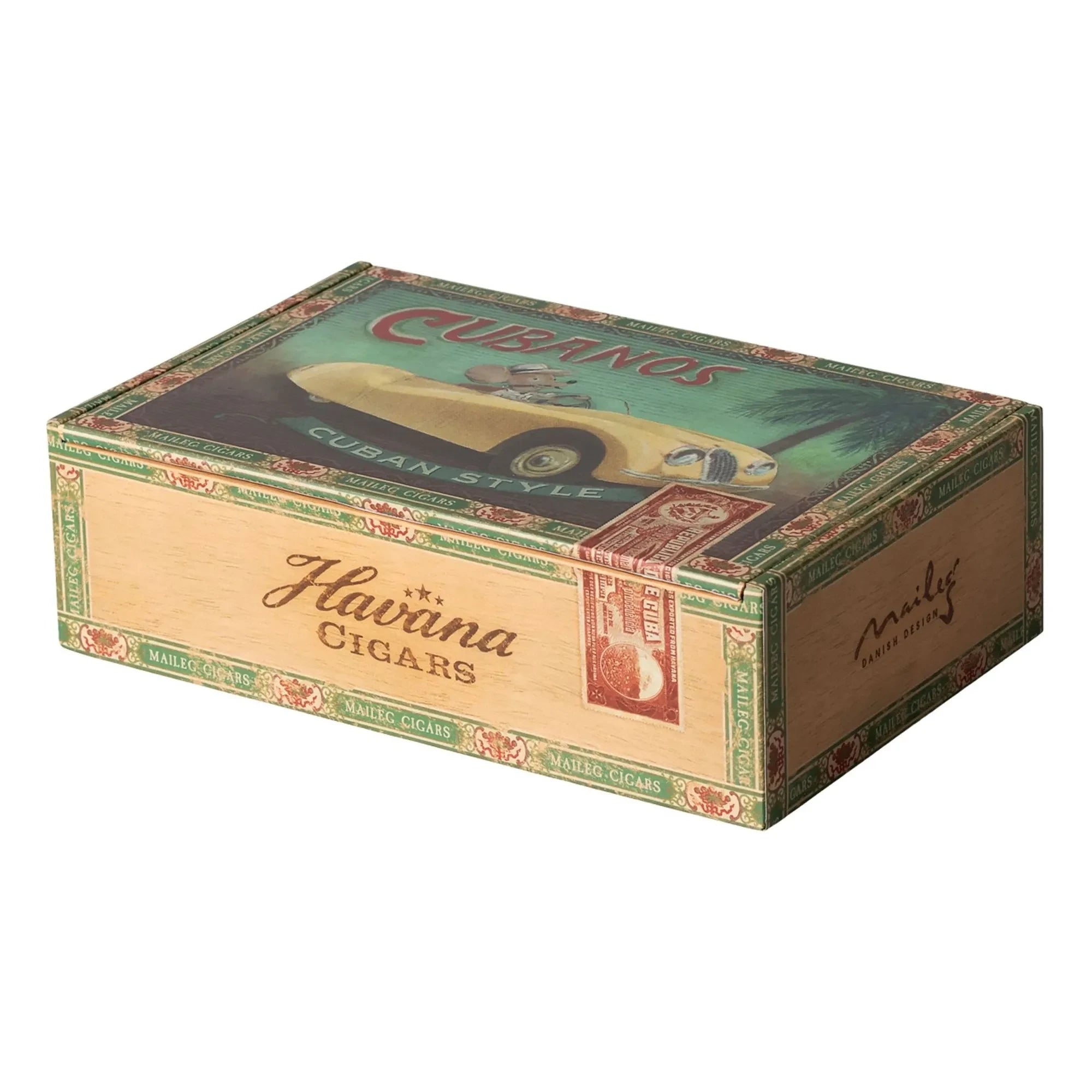Maileg - Grandma and Grandpa Mouse in a cigar box