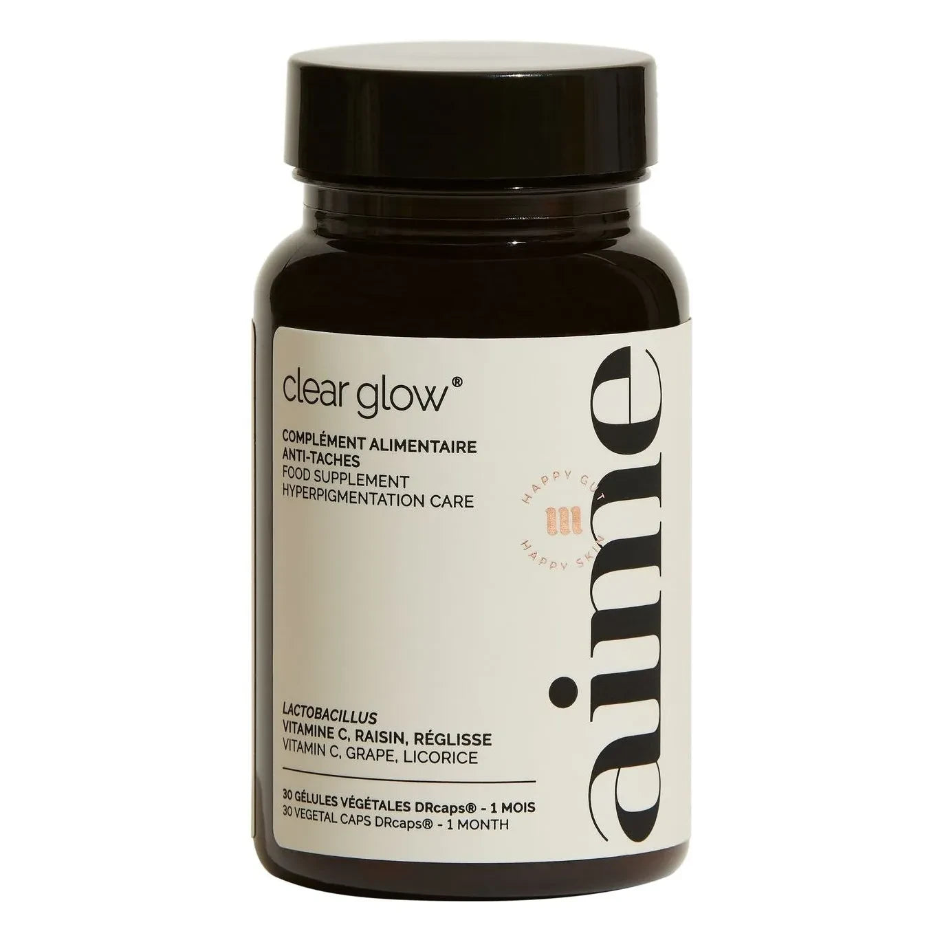AIME - Stain-Resistant Food Supplement Clear Glow - 30 Capsules