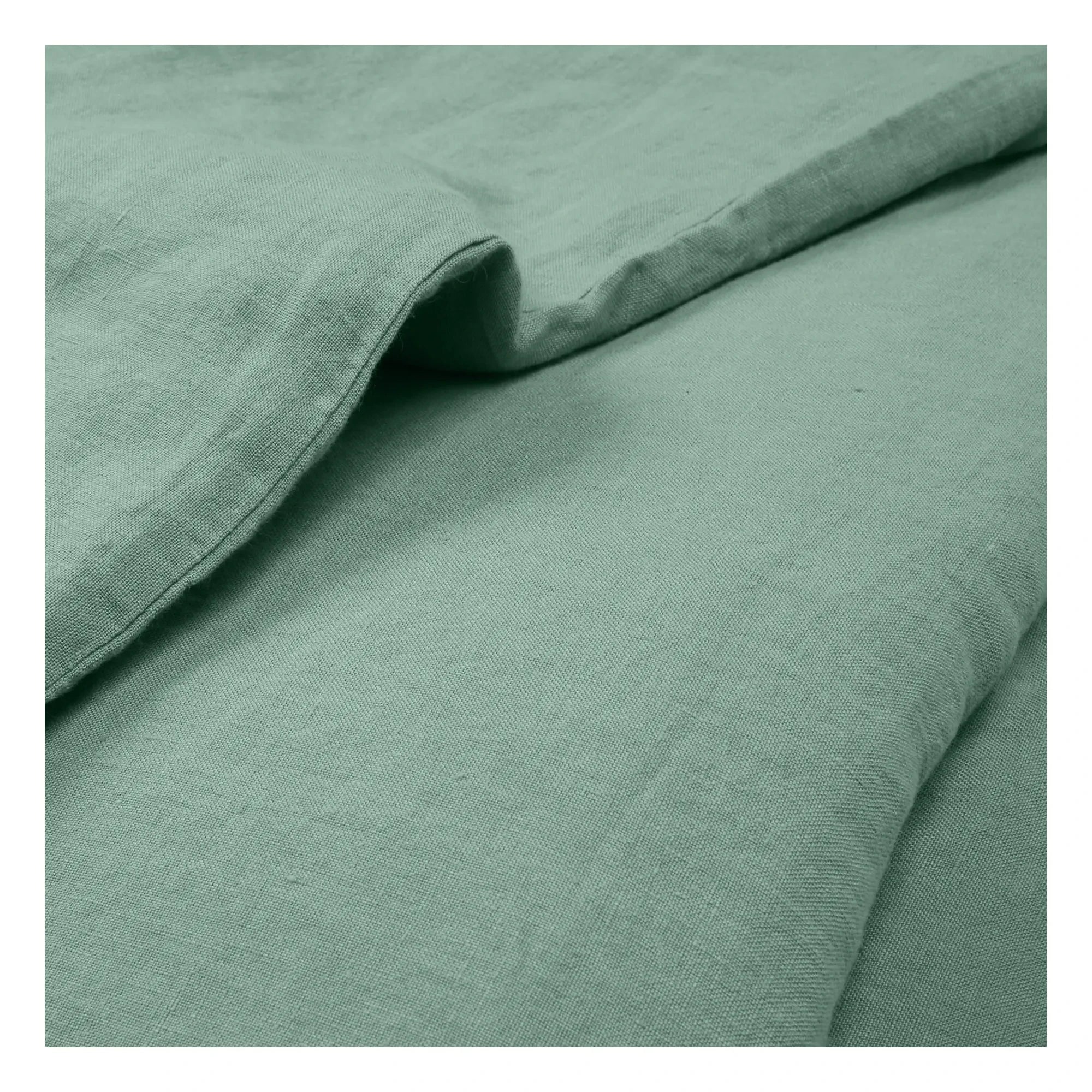 Communauté de biens - Washed Linen Duvet Cover | Sage