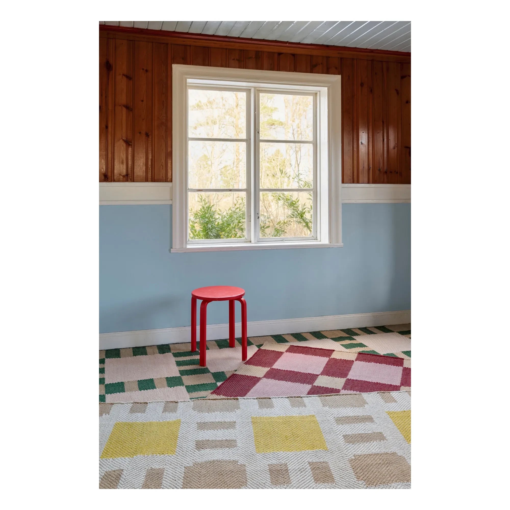 Layered - Late Breakfast Jute Rug, Evelina Kroon | Pale Yellow