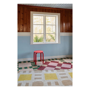 Layered - Late Breakfast Jute Rug, Evelina Kroon | Pale Yellow