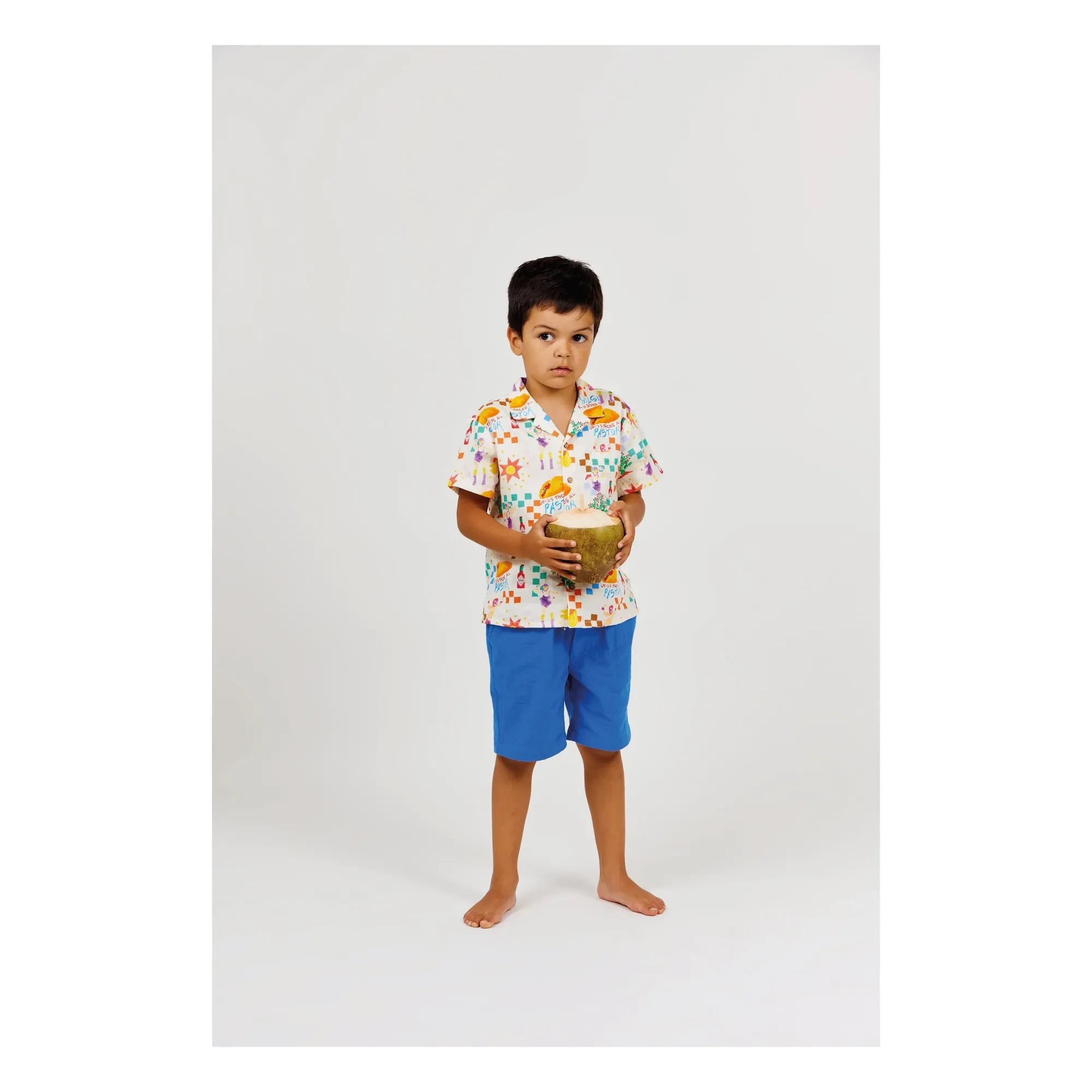 Arsène et Les Pipelettes - Mexico Poplin Shirt | Ecru