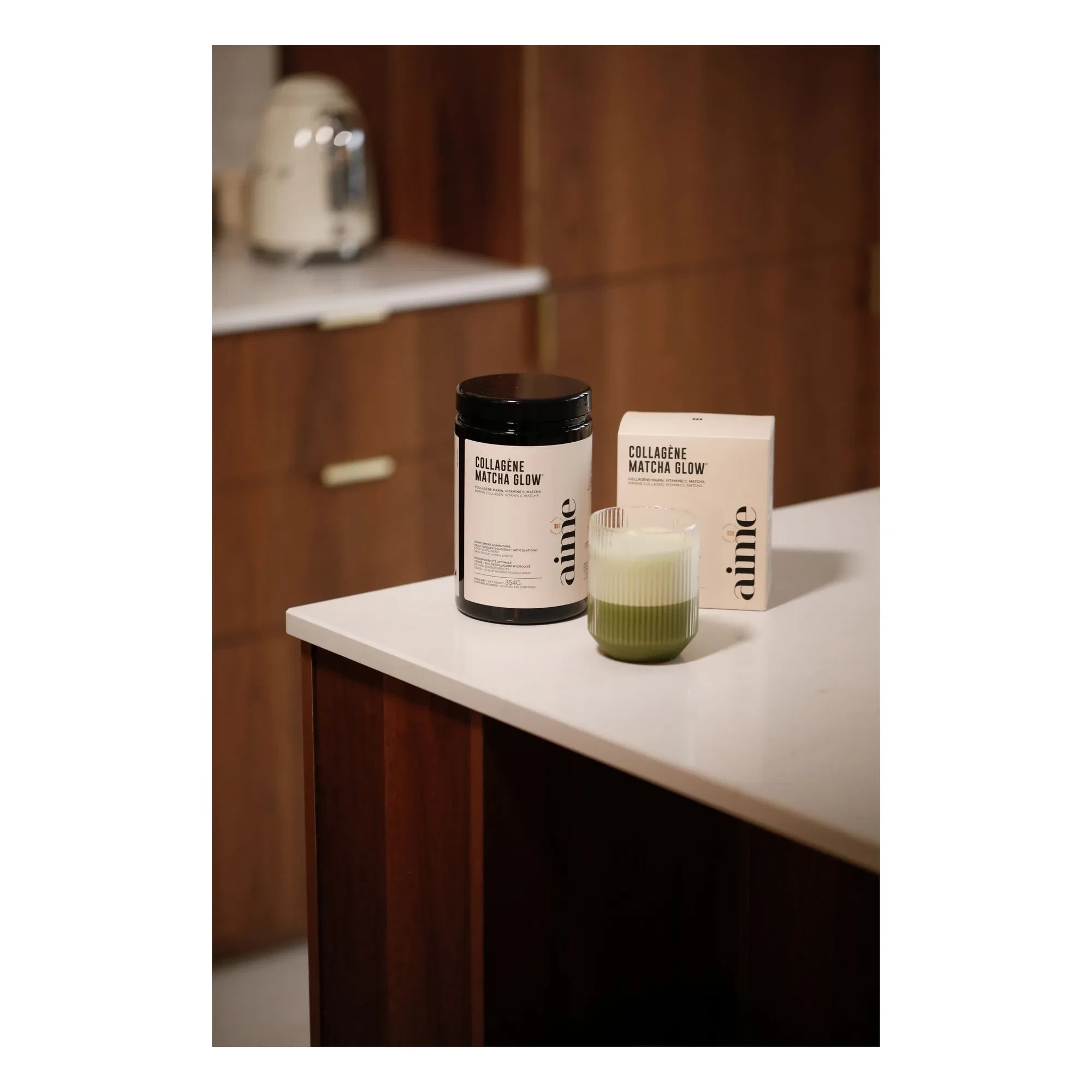 AIME - Matcha Glow Collagen Food Supplement - 30 days