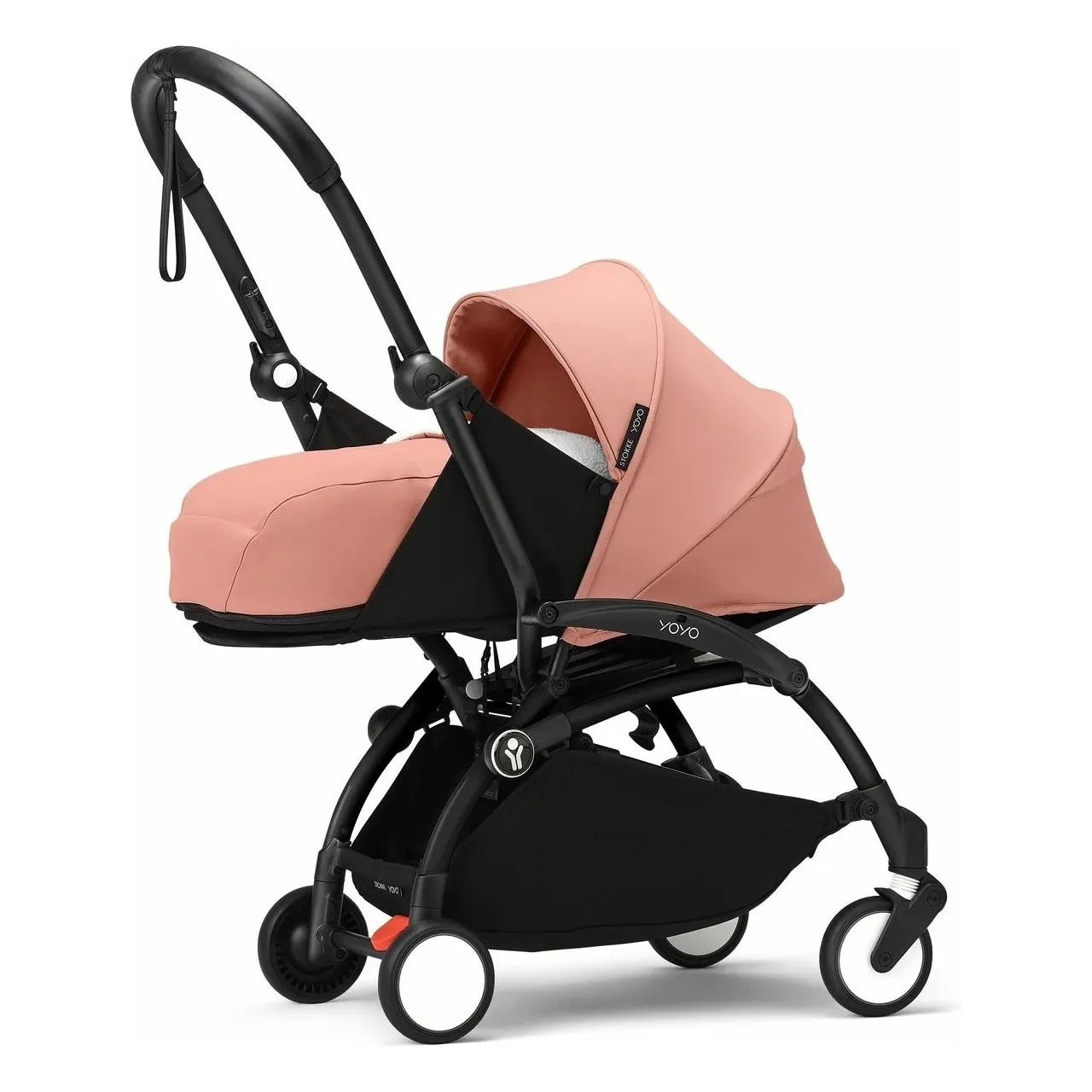 Stokke® - YOYO³ 0+ yenidoğan bebek arabası Siyah çerçeve | Ginger