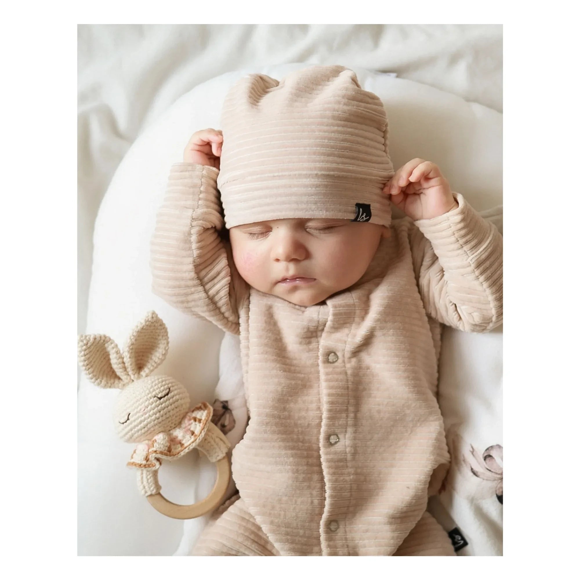 Patti Oslo - Bonnie Bunny Teething Ring | Cream