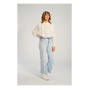 Virginie de Vinster - Santiago Blouse | White