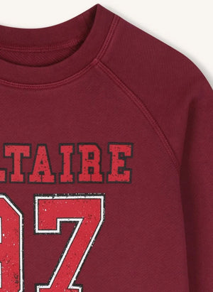 Zadig & Voltaire - Voltaire Sweat 97 Organic cotton | Burgundy