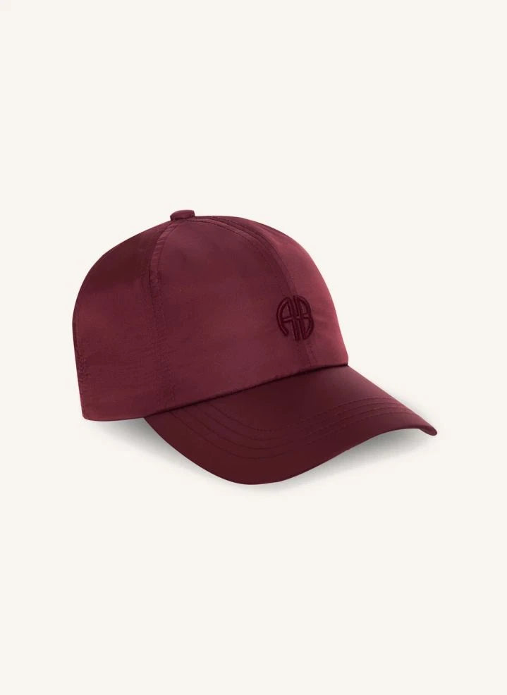 Anine Bing - Jeremy Baseball Cap | Burgundy
