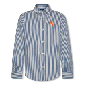 AO76 - Alan Lobster Striped Shirt | Blue