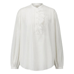 Laurence Bras - Fava Cotton Blouse | White