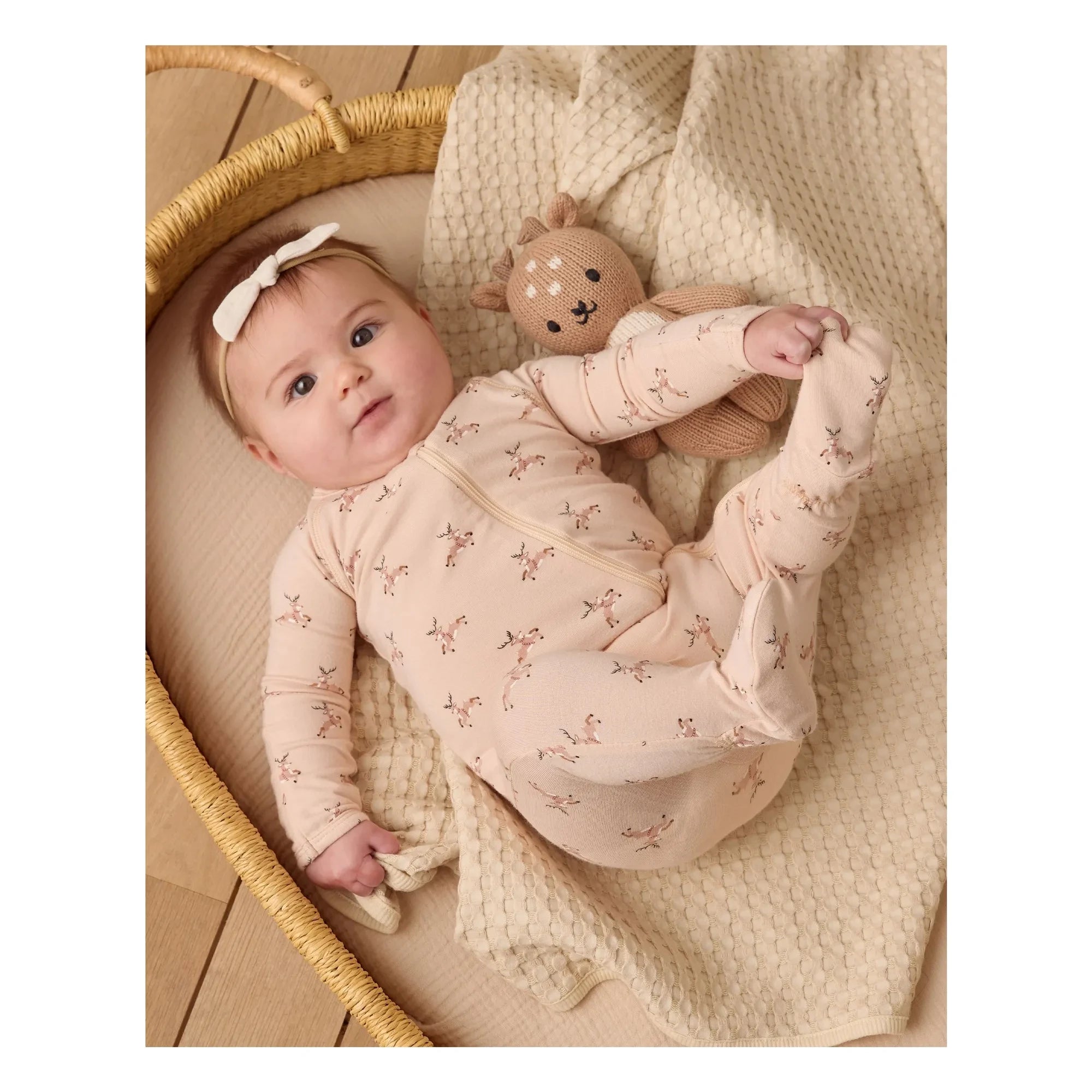 Quincy Mae - Foot Suit Rennes | Coral