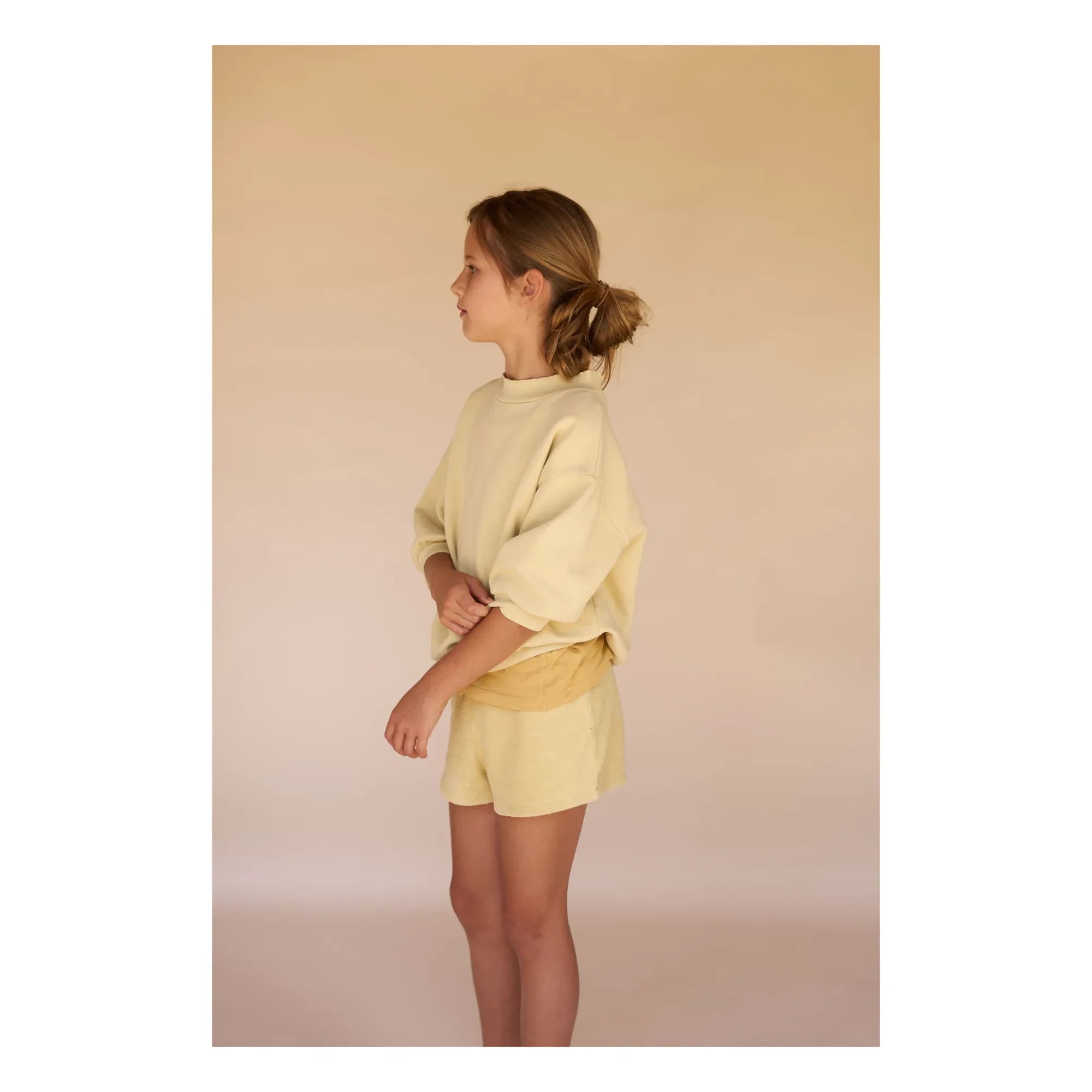 Longlivethequeen - Boxed Sweatshirt | Pale Yellow