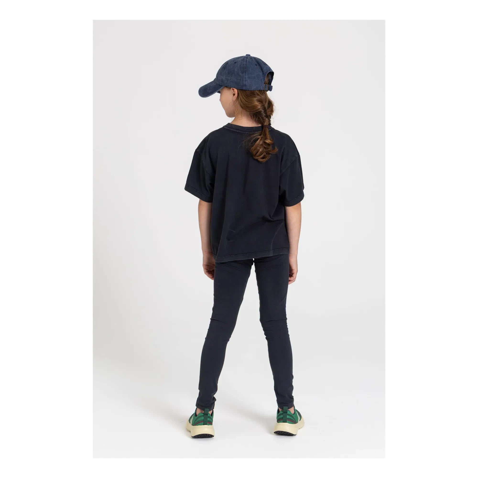 Smallable Kid - Lou Organic Cotton Leggings | Black