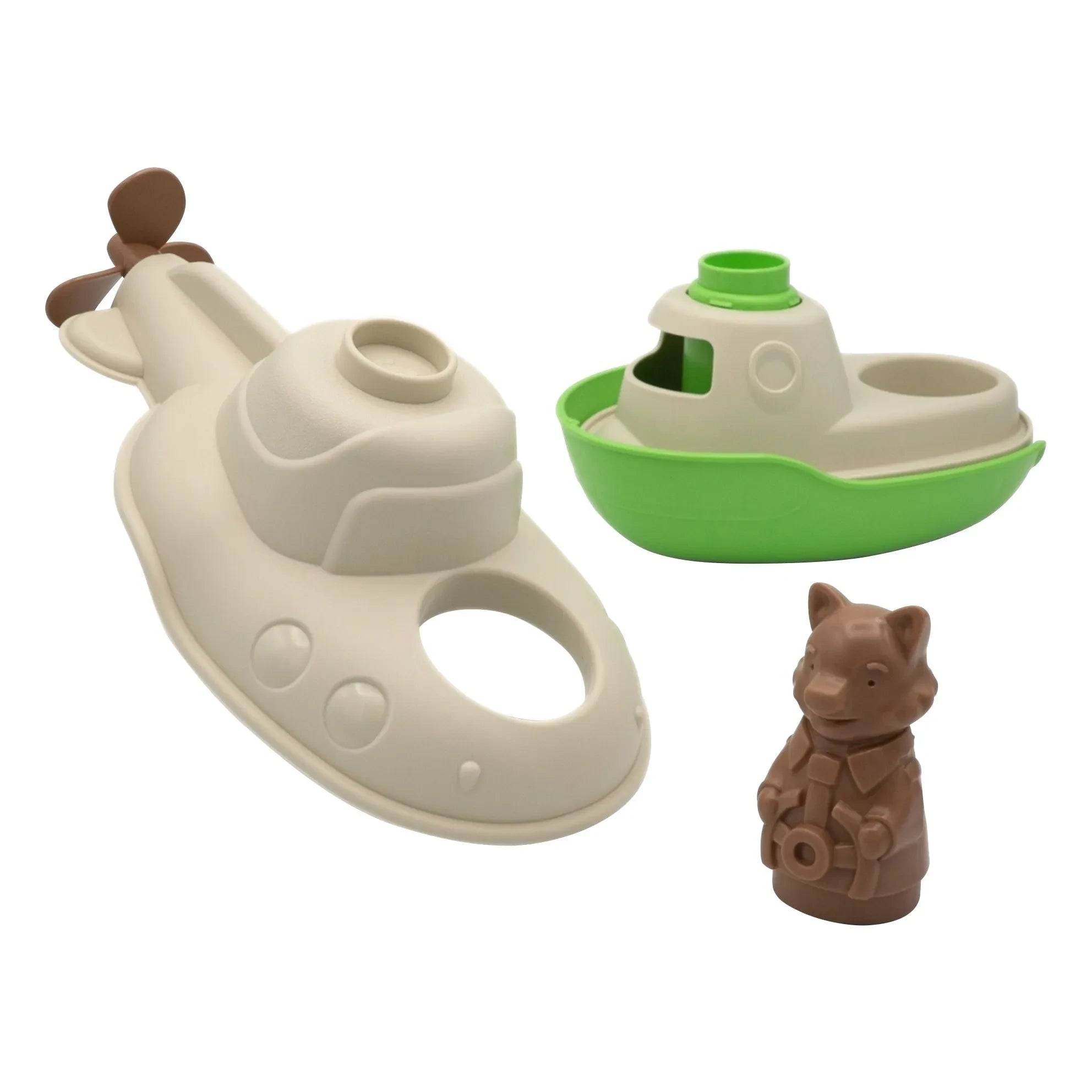 Simple - Bathtub Submarine | Green