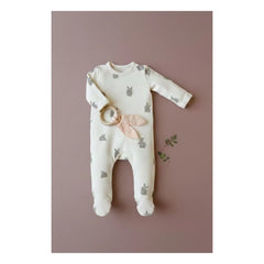 Studio Bohème - Chubby Rabbits Organik Pamuk Pijama | Ecru