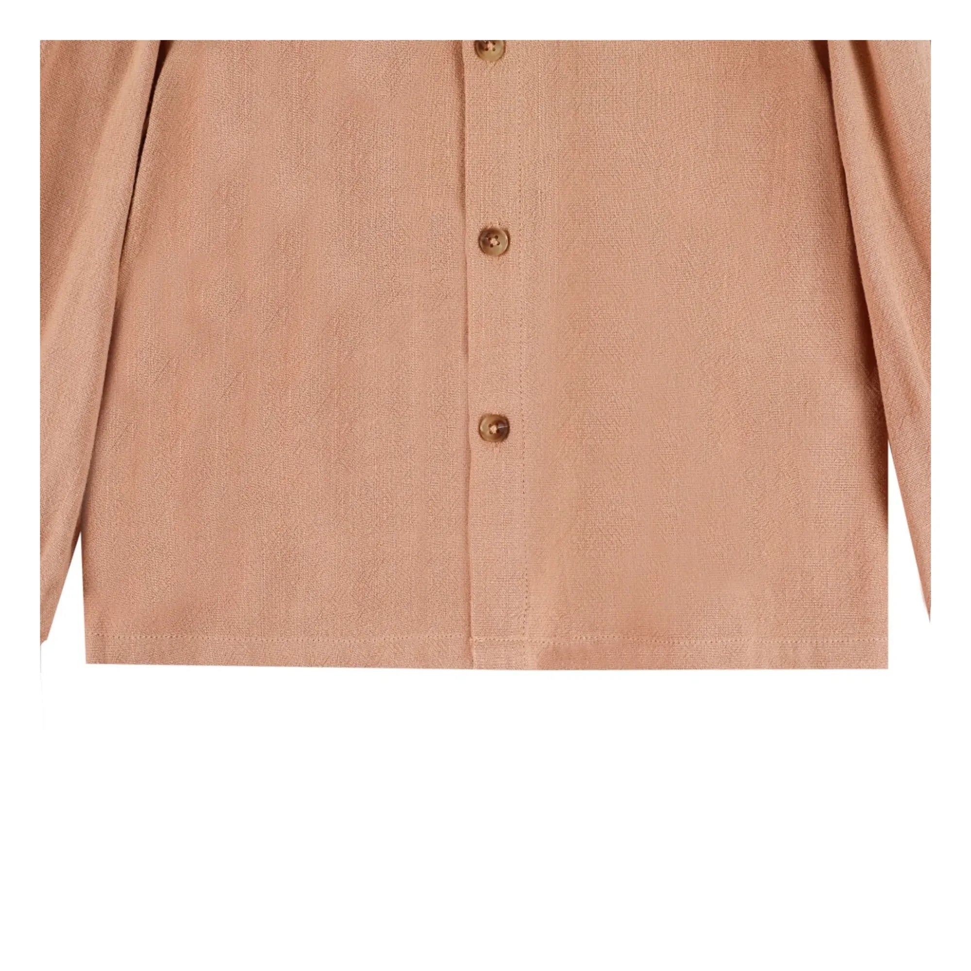 Donsje - Winnie Linen Blouse | Coral