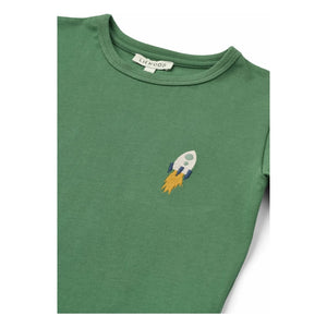Liewood - Apia Love My Planet Organic Cotton T-Shirt | Green