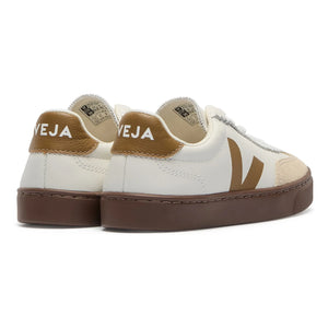 Veja - O.T. Elastik Bağcıklı Deri Volley Sneakers | Kahverengi