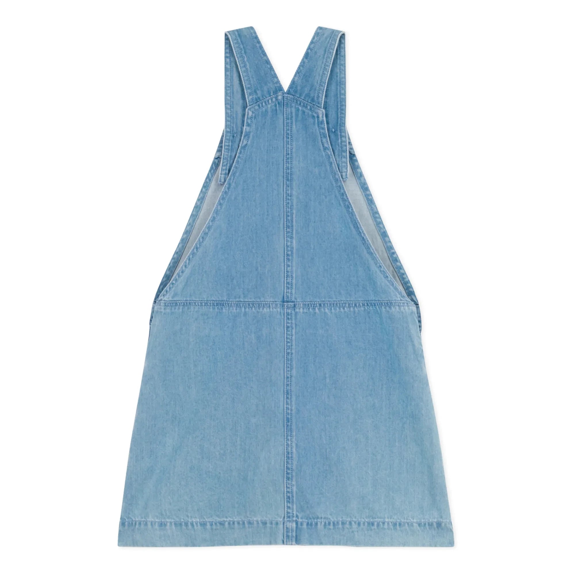 Petit Bateau - Meduse Denim Romper Dress | Denim Blue
