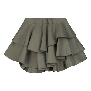 Tangerine - Gathered Skirt | Khaki