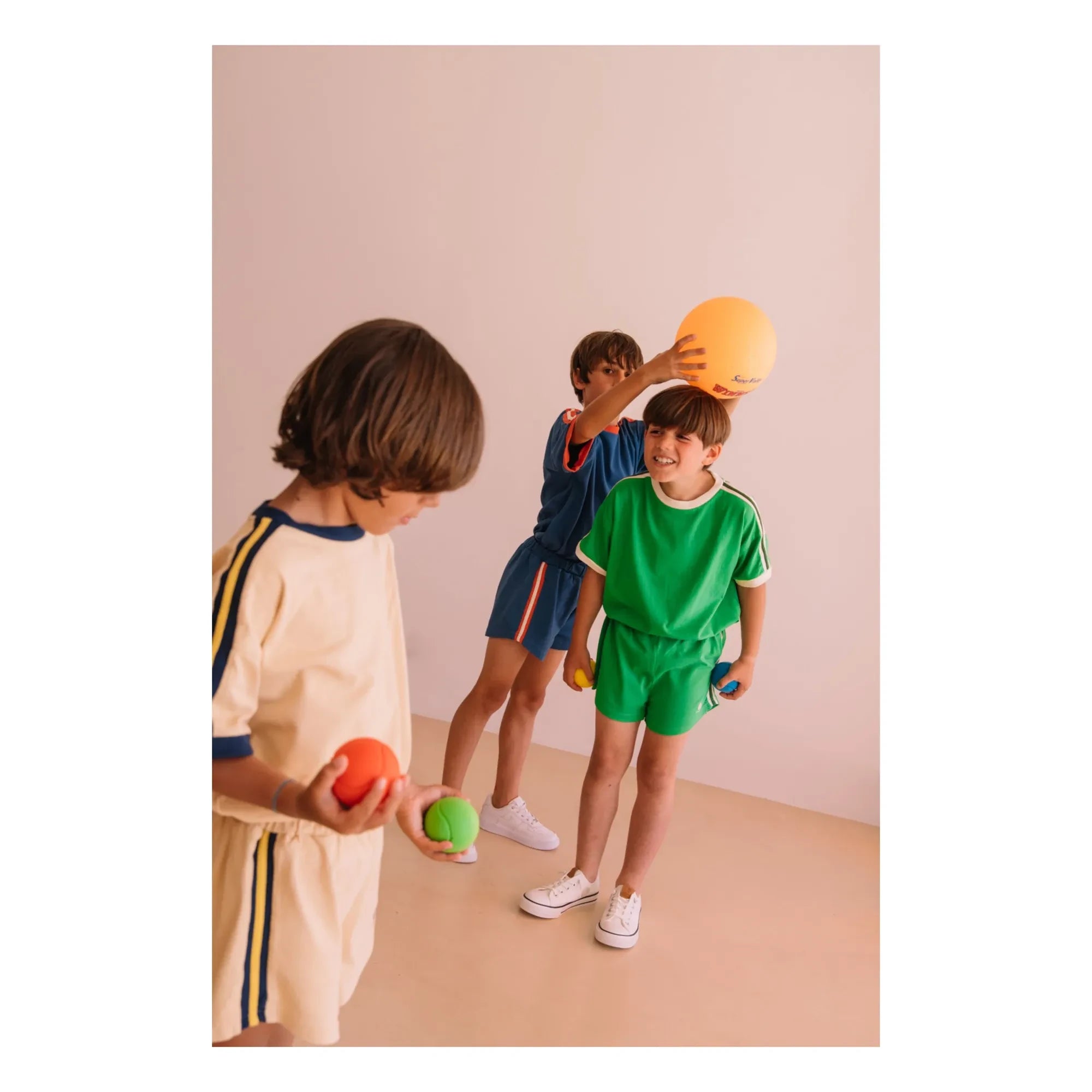We Are Kids - Taylor Kontrast Organik Pamuk Tişört | Meadow Green