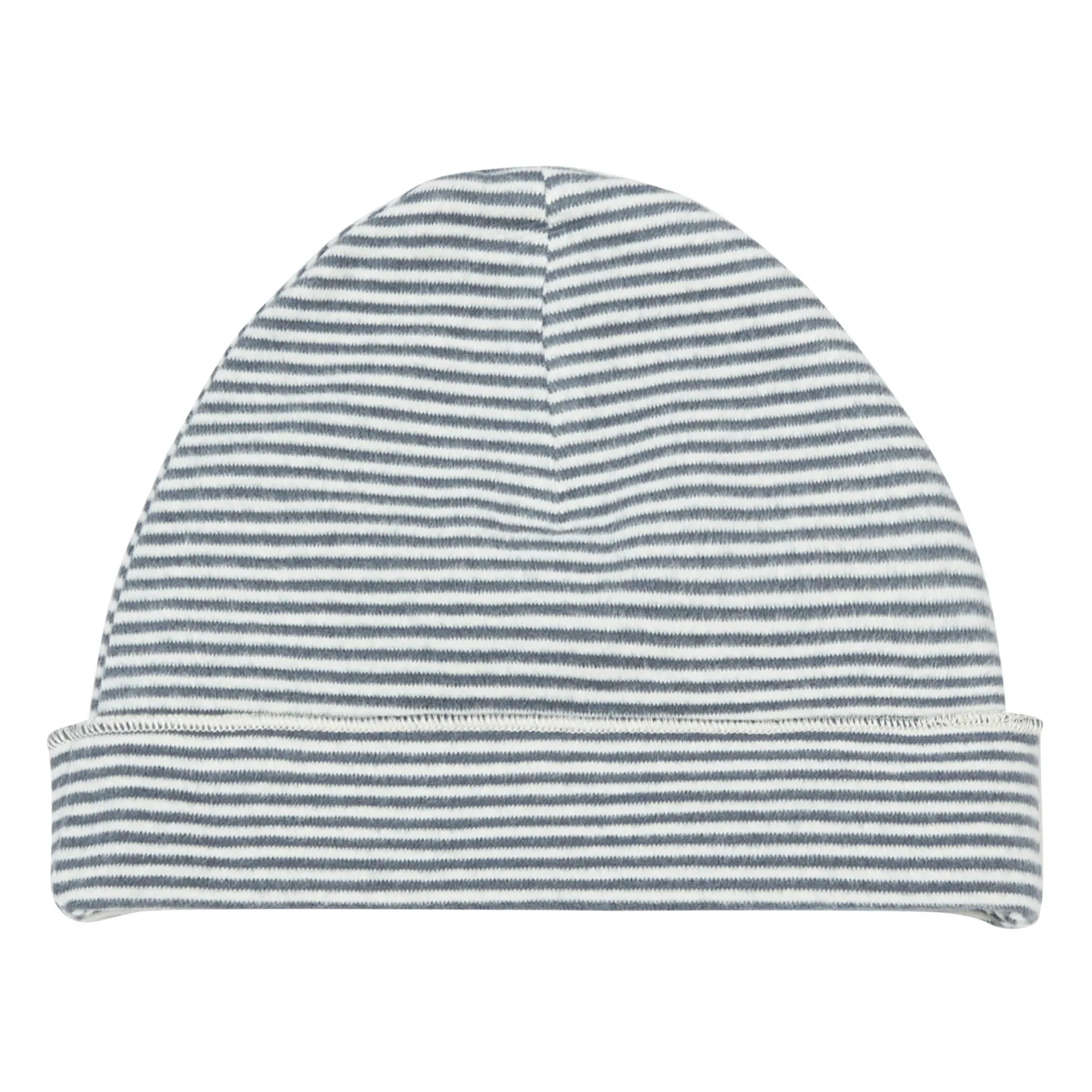 Gray Label - Organic Cotton Baby Beanie | Navy Blue