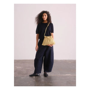 Olend - Shell Bag Vegan Leather | Pale Yellow