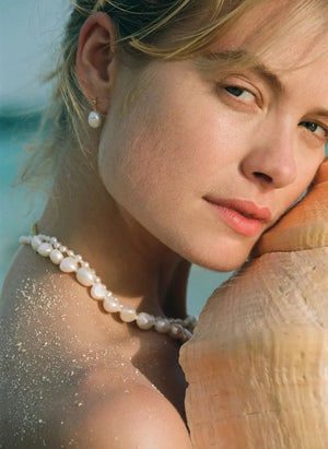Anni Lu - Pearl Earrings | Oat
