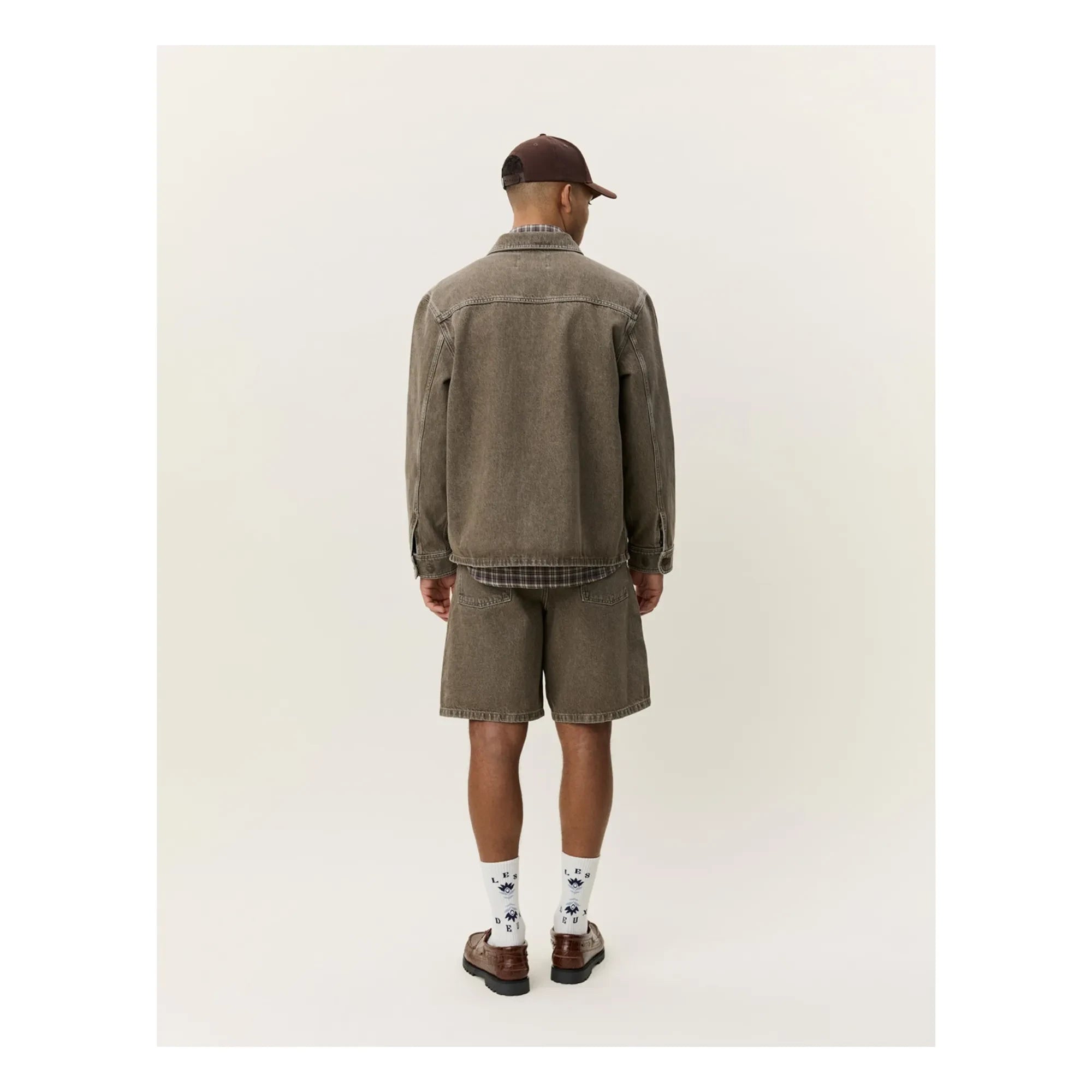 Les Deux - Brown Denim Shirt