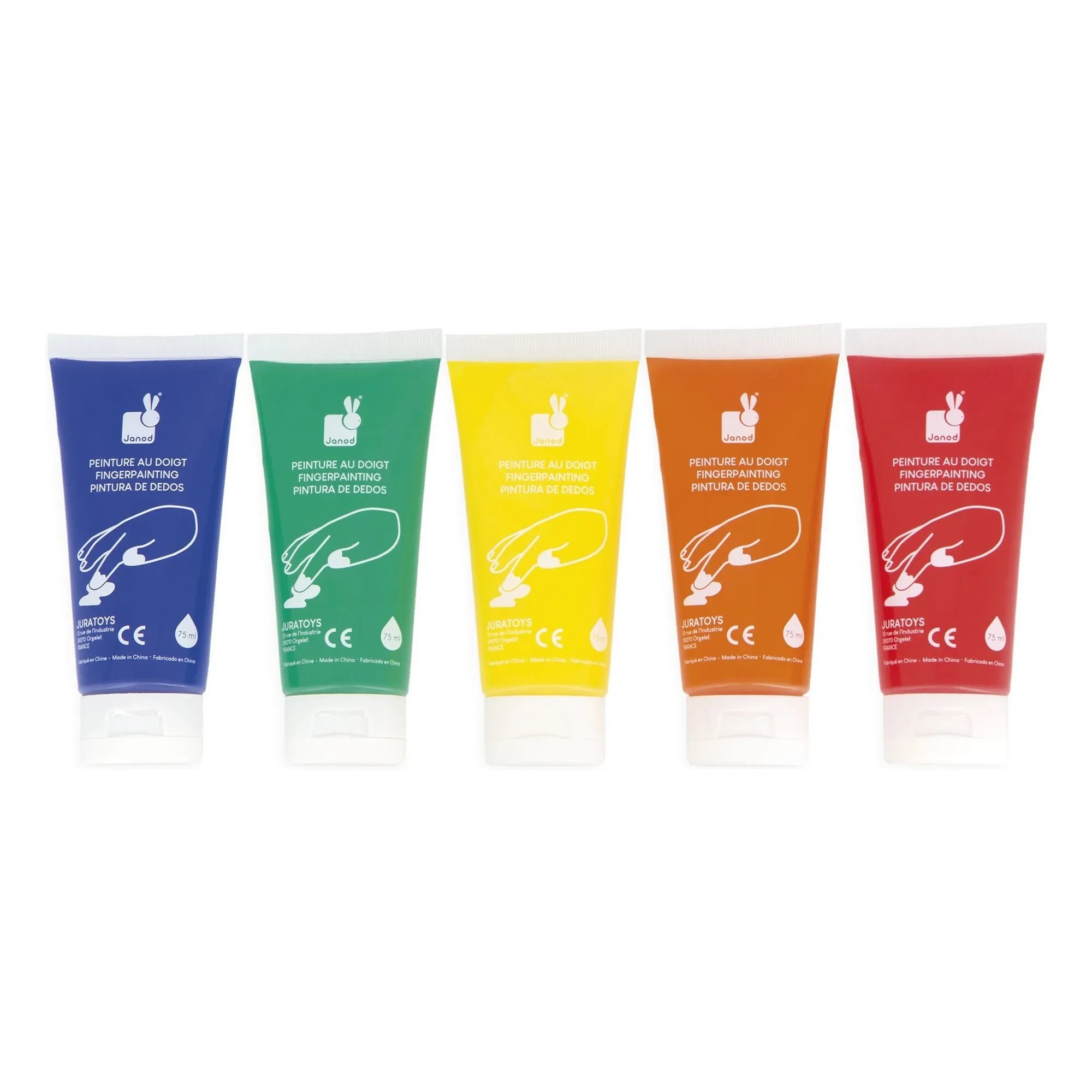 Janod - Finger Painting Set