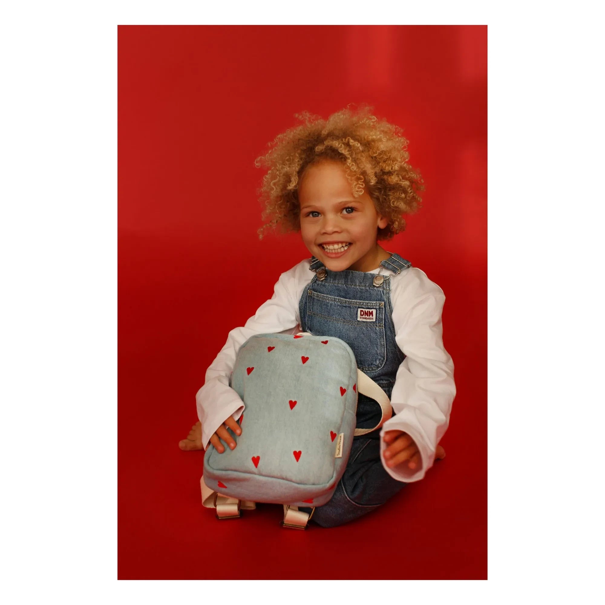 Studio Noos - Hearts Backpack | Denim