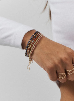 Camille Colette Studio - Baia Carnelian Bracelet | Multicolor