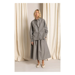 Smallable Woman - Cinnamon Striped Shirt | Gray