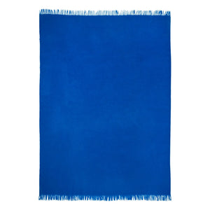 Suite 702 - Cloud Mohair Blanket | Cobalt