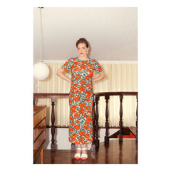 Paloma Collection - Theodora Kırmızı Hamile Elbisesi