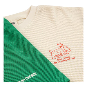 Bobo Choses - Organic Cotton Dog T-Shirt and Shorts Set | Ecru