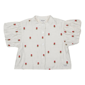 Donsje - Eliora Floral Tencel Blouse | Off-White