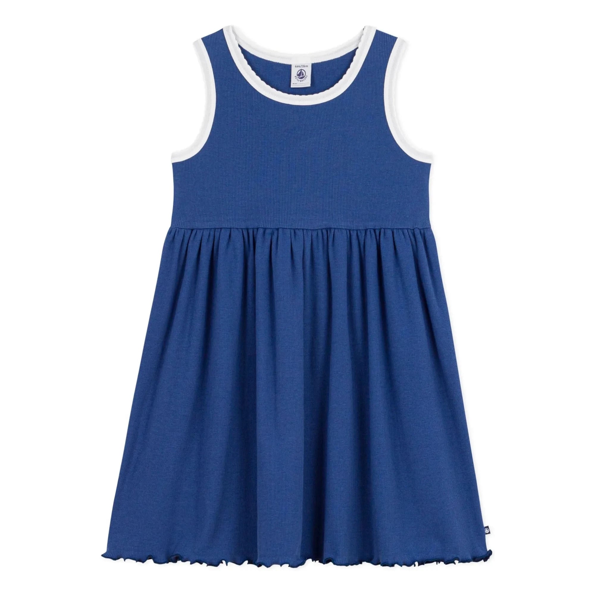 Petit Bateau - Ribbed Dress | Dark Blue