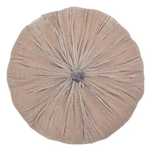 Le Monde Sauvage - Goa Silk Velvet Pillow | Powder Pink