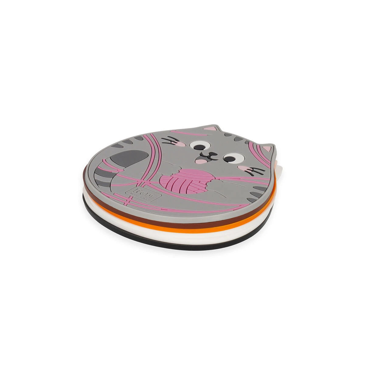 Legami - Six Coaster Set - Coaster Club - Cat