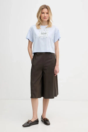 MM by Max Mara cotton women's T-shirt FUNALE