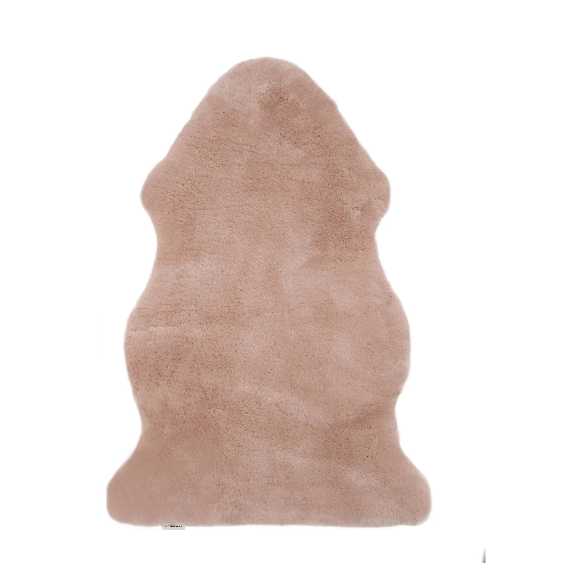BINIBAMBA - Short Woolly Sheep Skin - 98x62 cm | Pink