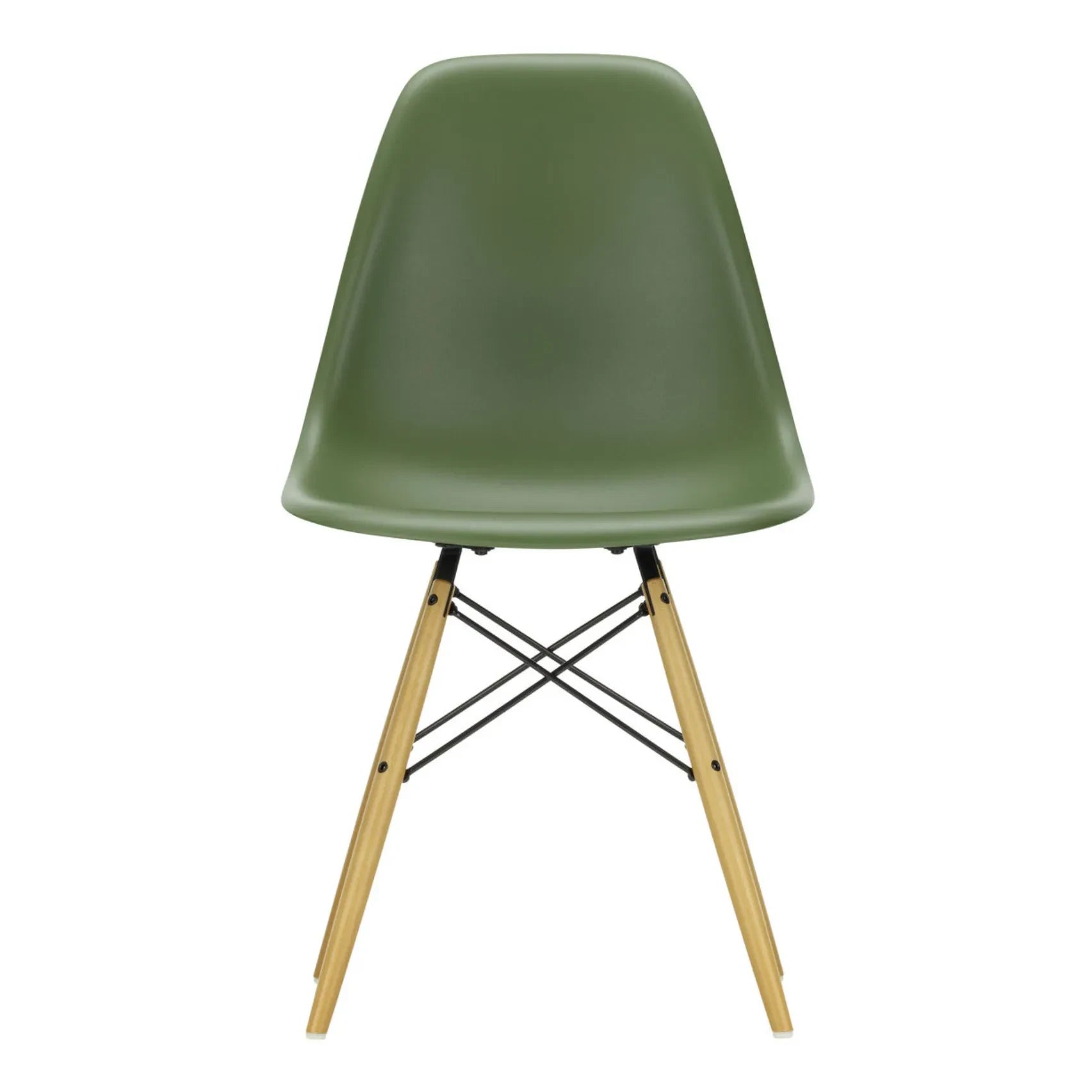 Vitra - DSW plastic chair - maple wood base - Charles & Ray Eames | Forest