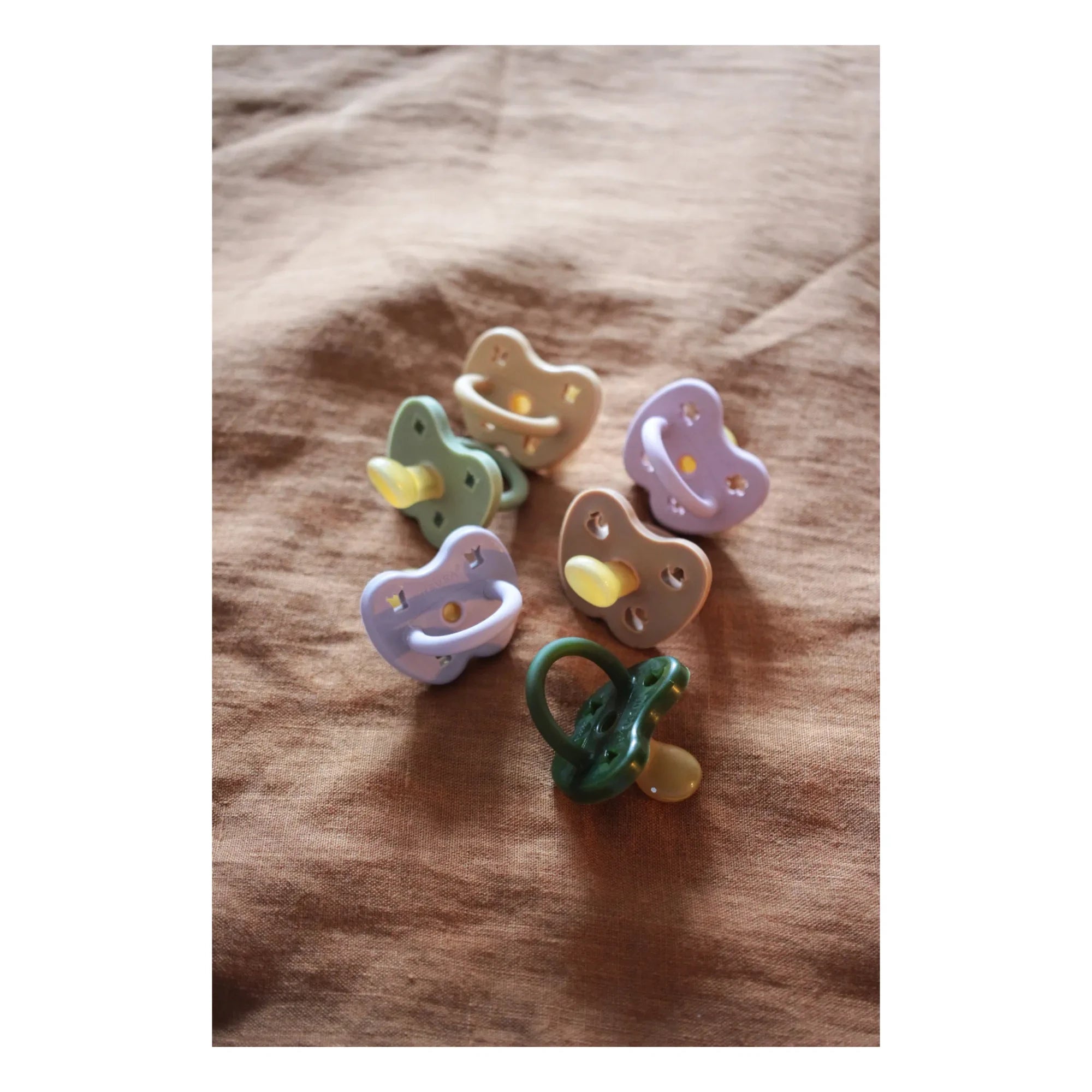 Hevea - Natural Rubber Physiological Pacifiers - Set of 2 | Ocean