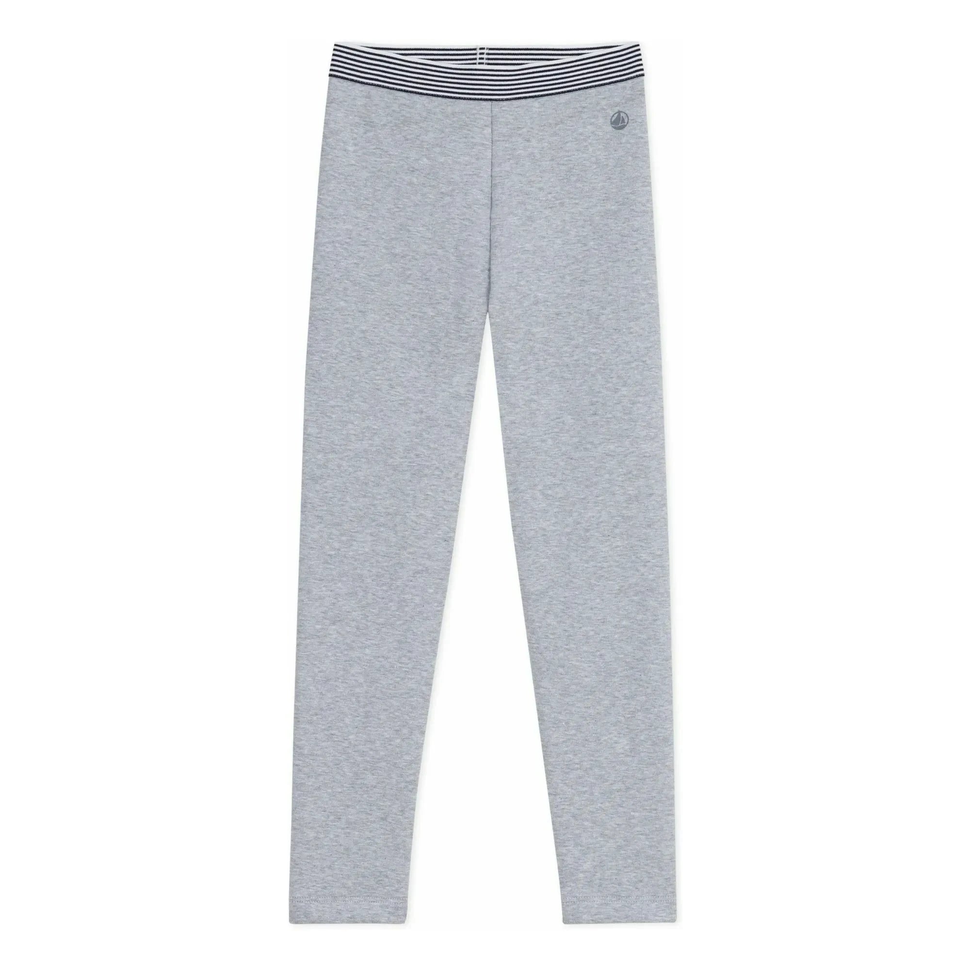Petit Bateau - Elastic Jeggings | Gray Melange