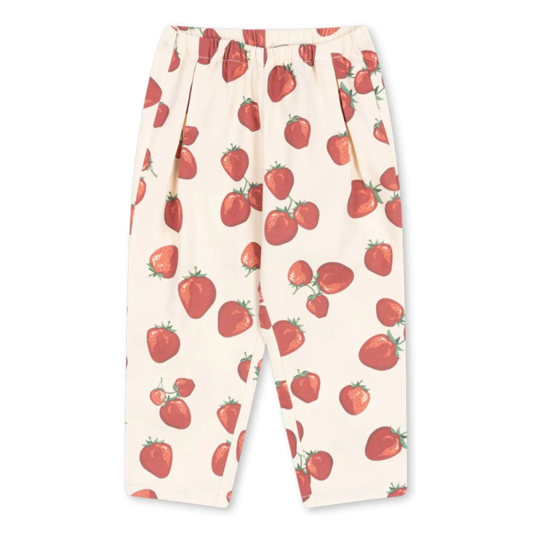 Konges Sløjd - Fen organik pamuk pantolon | Ekru