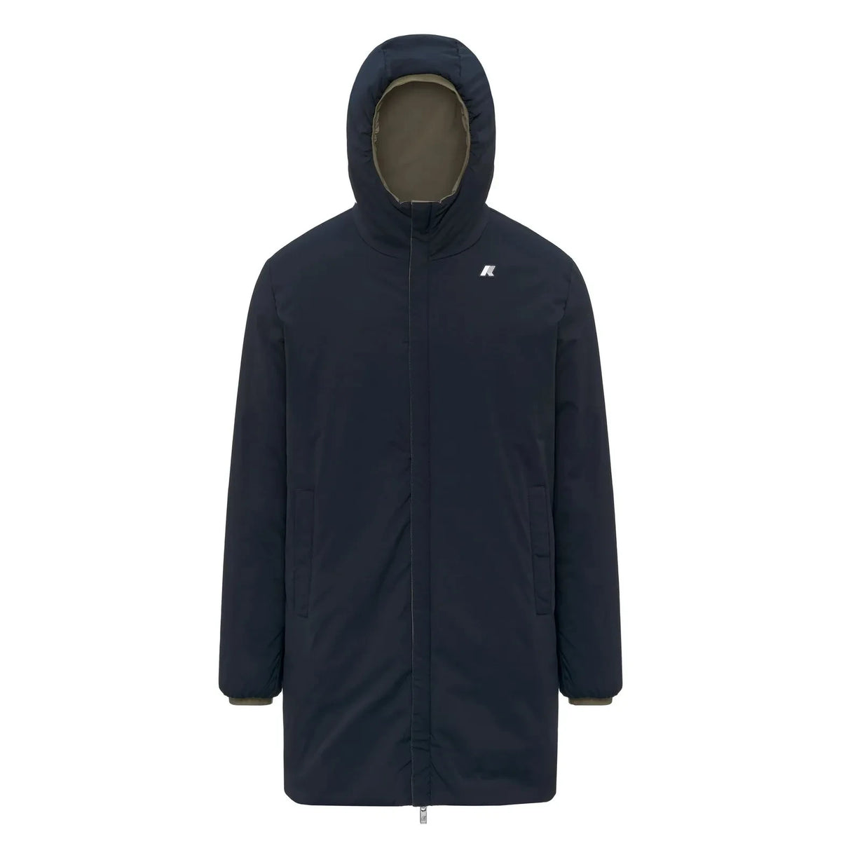 K-way - Jack St Warm Çift Taraflı Ceket | Haki