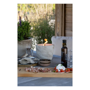 Mon Dada - Neutral Scent Outdoor Candle - L | White/Ecru